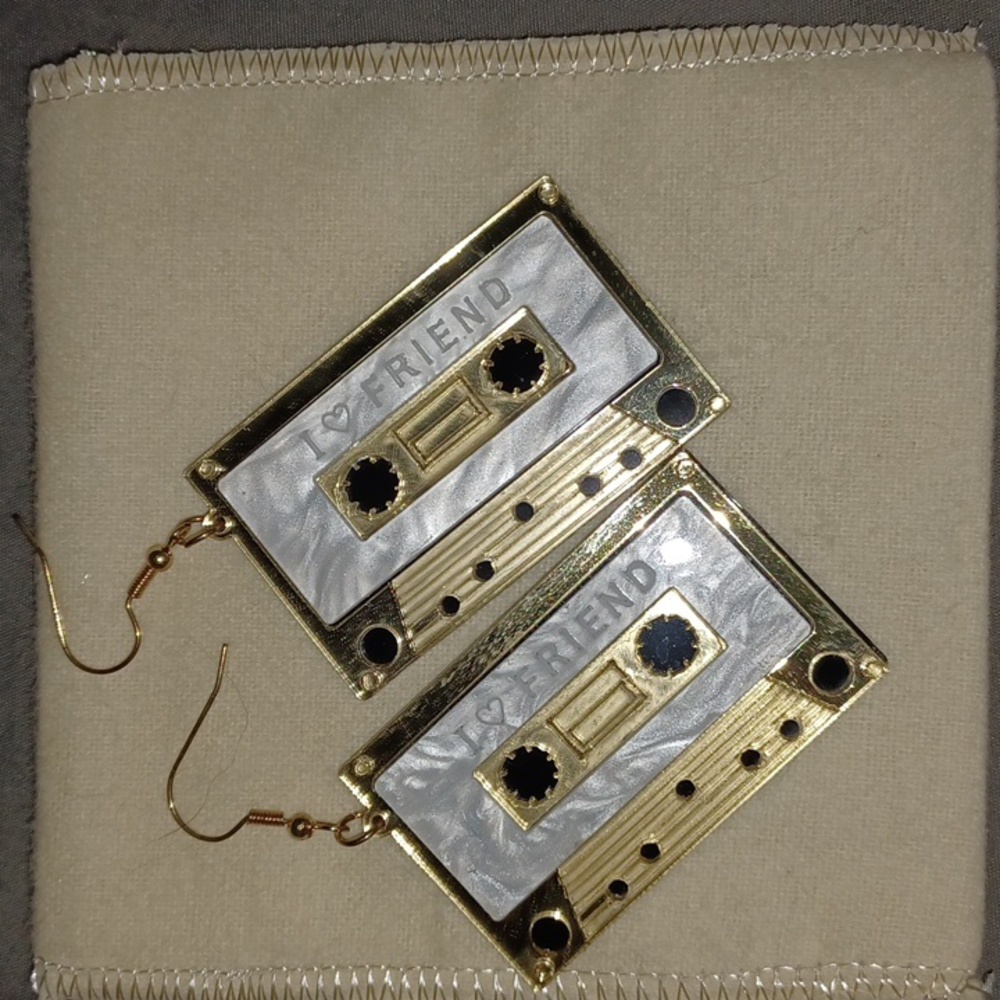 Cassette earrings